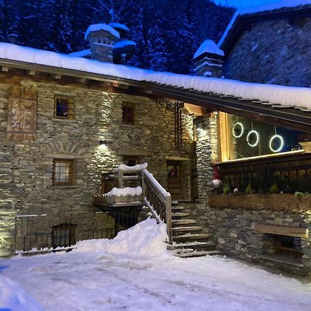 La Meizon De Felise Arvier Exterior foto